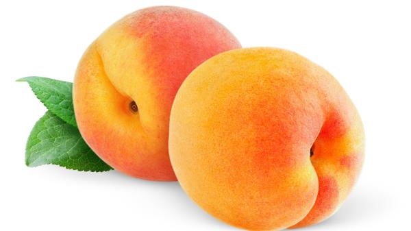 Peaches Steam Leaves wallpaper