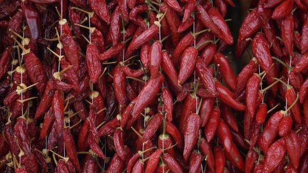 Peppers Vegetables Dried wallpaper
