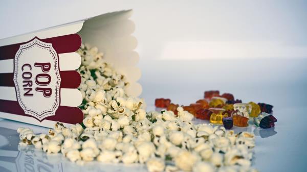Popcorn Candy Snacks wallpaper