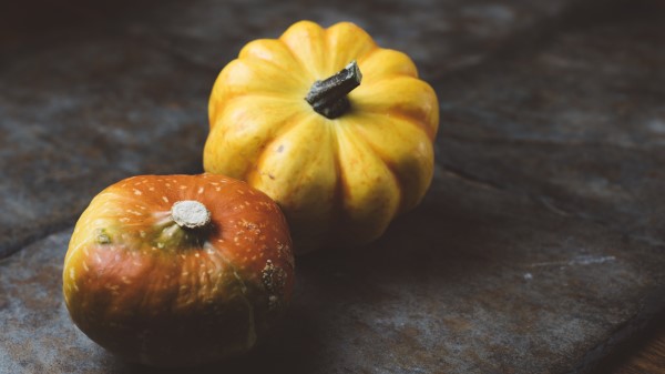 Pumpkins Vegetables Form Wallpaper