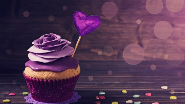 Roses Cupcake Z2 Image wallpaper