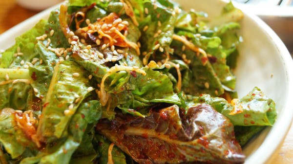 Salad Leaves Sauce wallpaper