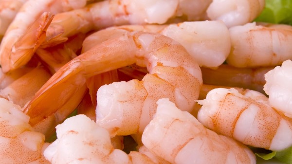 Shrimp Dish Seafood Cabbage Wallpaper