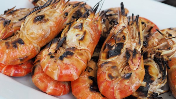 Shrimp Seafood Fried Baked Wallpaper