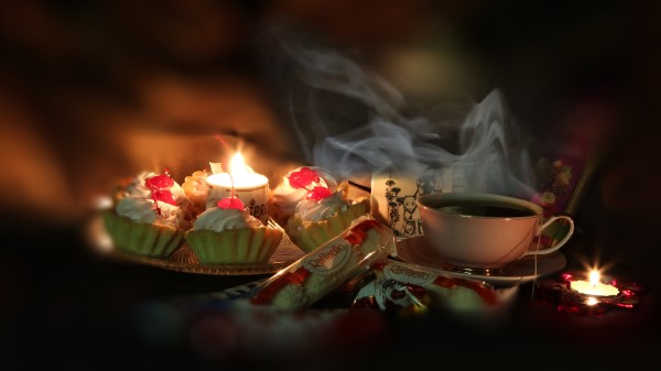 Tea Candles Food Raffaello Cup Wallpaper