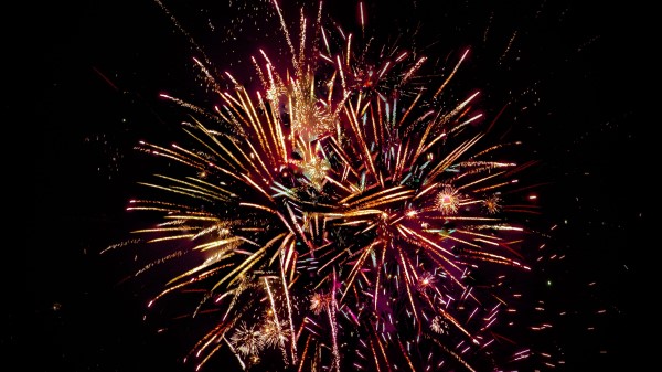 Fireworks Colorful Sparks Image wallpaper