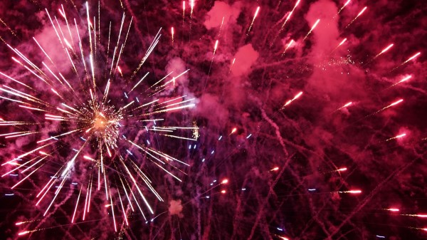 Fireworks Salute Sparks Picture wallpaper