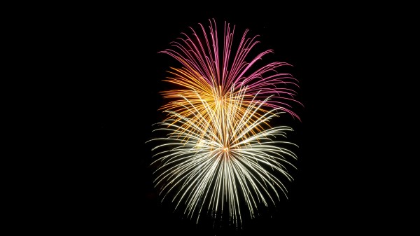 Fireworks Sparks Glow Image wallpaper