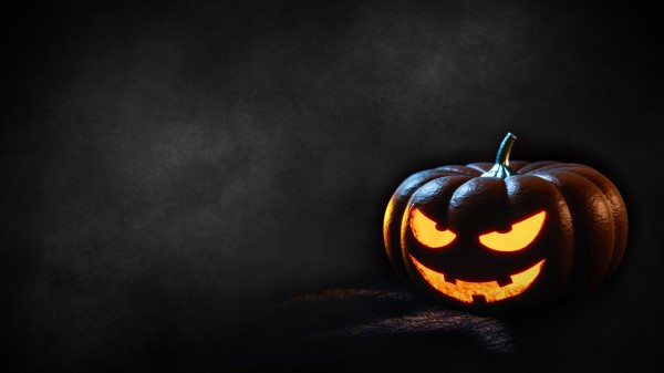 Pumpkin Halloween Light Wallpaper