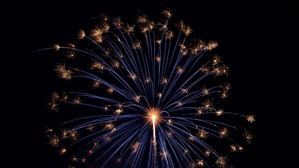 Salute Fireworks Holiday Image Wallpaper