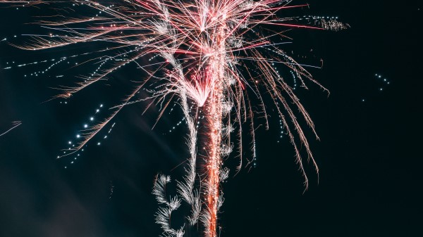 Salute Fireworks Holiday Picture Wallpaper