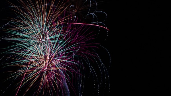 Salute Holiday Sparks wallpaper