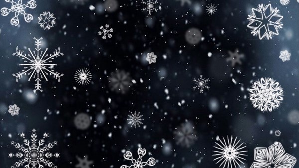 Snowflakes Patterns Texture Wallpaper