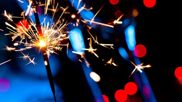 Sparkler Sparks Blur Wallpaper