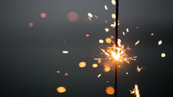 Sparklers Sparks Glow Wallpaper