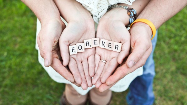 Forever Hands Love Romance wallpaper