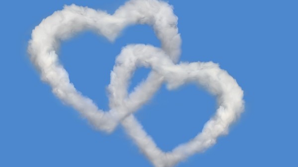 Heart Love Clouds Sk wallpaper