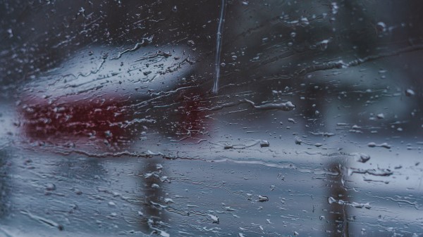 Glass Rain Macro wallpaper