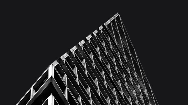 Building Architecture Bw Wallpaper