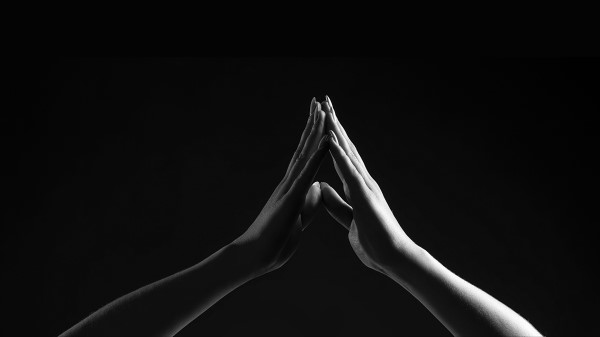 Hands Fingers Bw Wallpaper