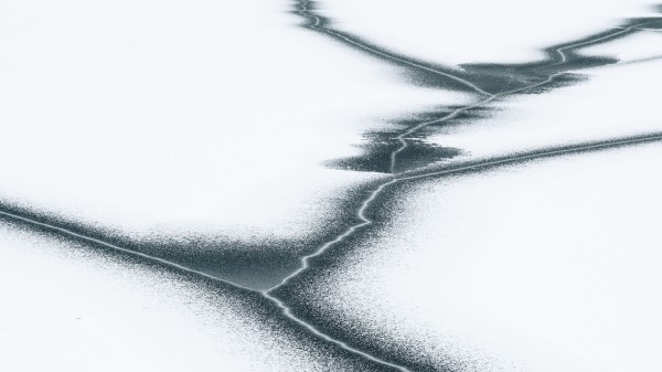 Ice Snow Cracks Wallpaper