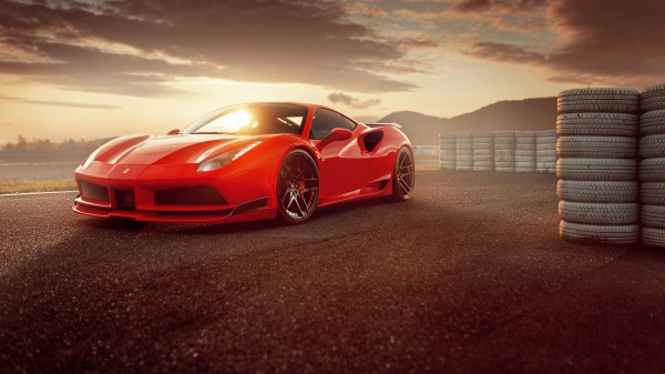 2017 Ferrari 488 Gtb 4k Fk Wallpaper