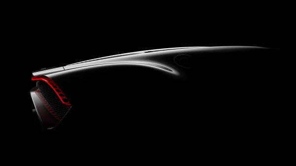2019 Bugatti La Voiture Noire Rear Wt Wallpaper