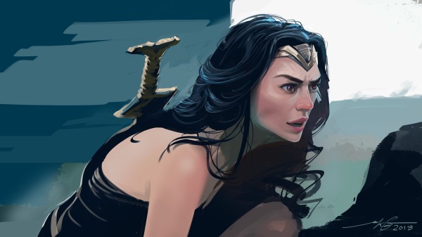 4k Wonder Woman New Paint Artwork 65 Wallpaper