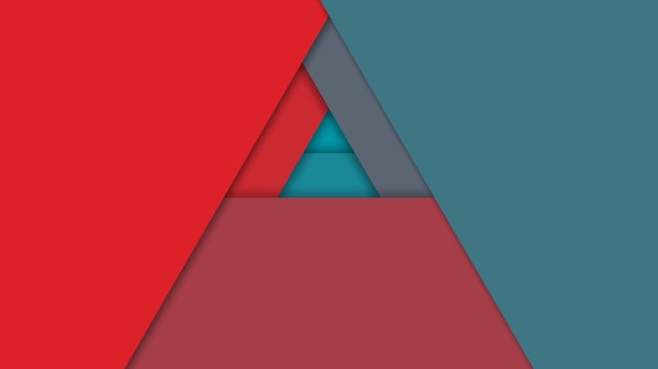 Abstract Material Flat Design Wallpaper