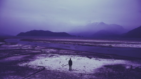 Alone In Hot Springs Wallpaper