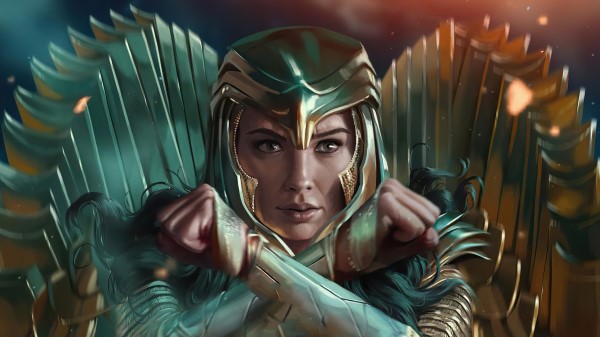 Artwork Wonder Woman1984 Jw Wallpaper