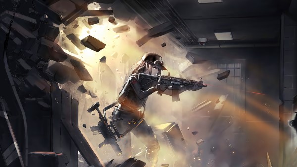 Ash Rainbow Six Siege 4k 6b Wallpaper