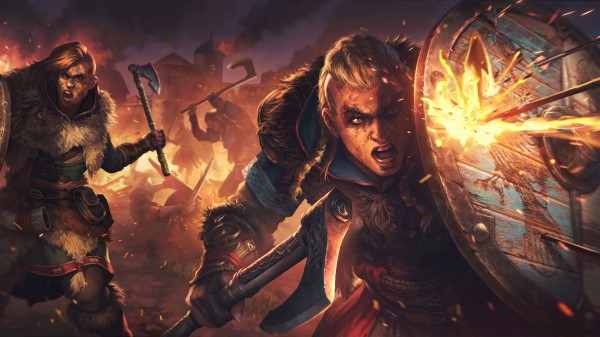 Assassins Creed Valhalla Eivor And Jomsviking 4k Oz Wallpaper