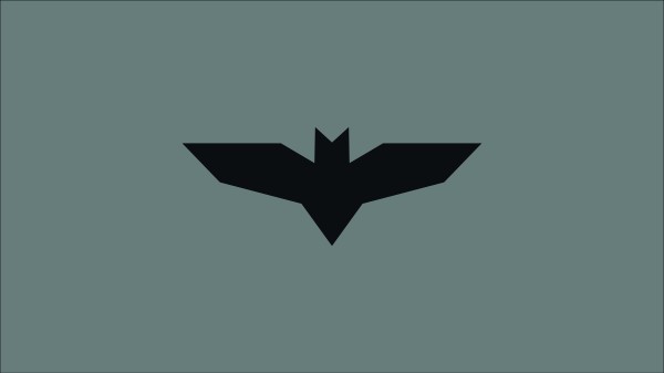Batman Justice League Logo Minimalism Wallpaper