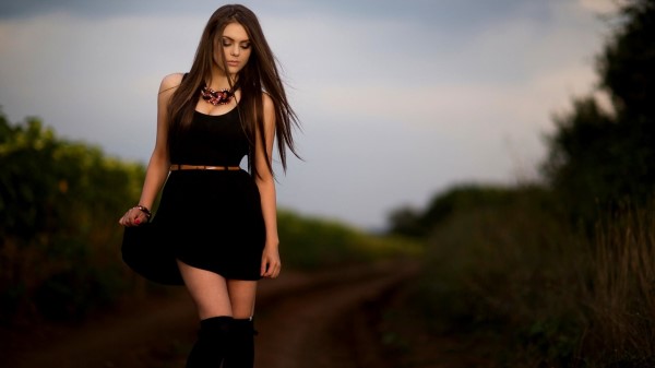 Black Dress G wallpaper