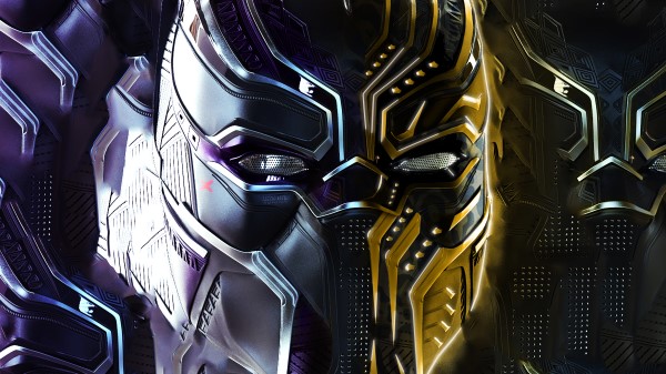 Black Panther And Erik Killmonger Behance Wallpaper