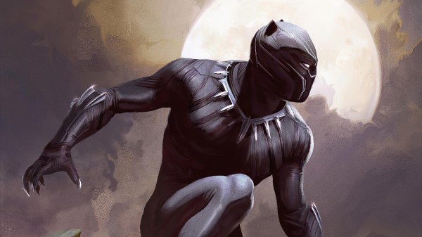 Black Panther Art4k Mm Wallpaper