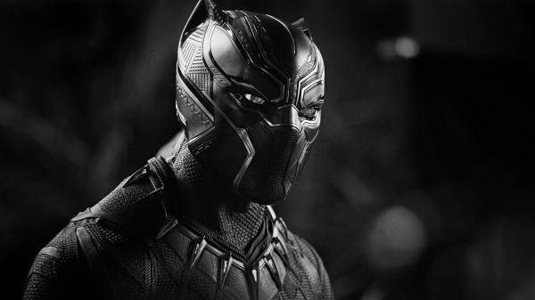 Black Panther Monochrome 4k 19 Wallpaper