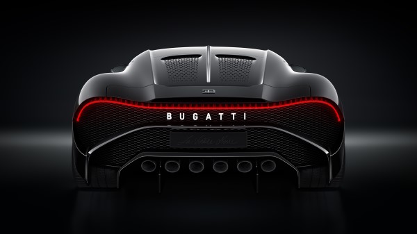 Bugatti La Voiture Noire 2019 Rear Wallpaper