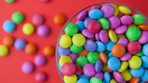 Candy Colorful B Wallpaper