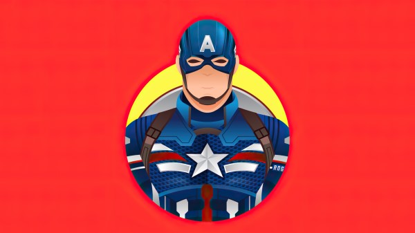 Captain America 4k Minimalism 2020 Cr Wallpaper