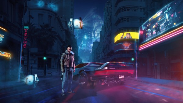 Cyberpunk 2077 In Egypt Pd Wallpaper