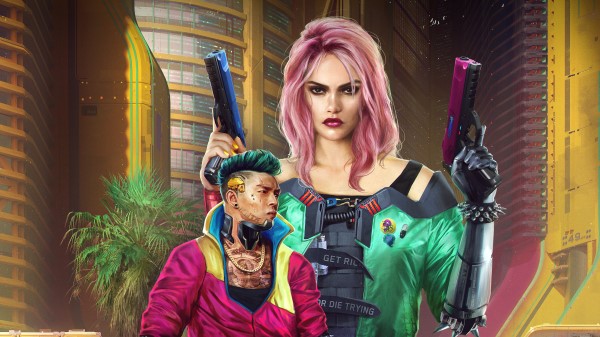 Cyberpunk 2077 Poster Art Wallpaper