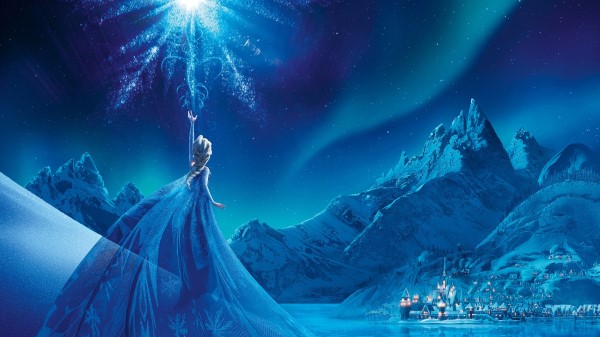 Frozen Elsa Snow Queen Palace Wallpaper