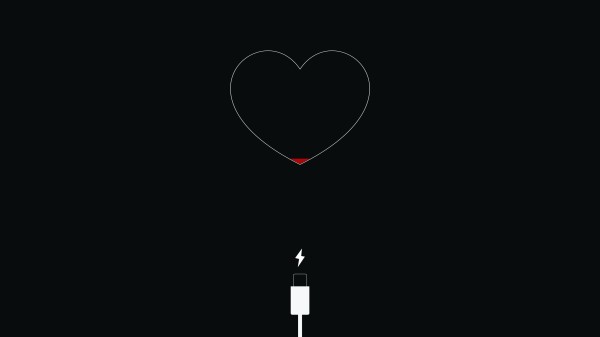 Iphone Less Battery Minimalism Wallpaper