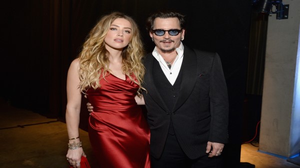 Johnny Depp And Amber Heard Qhd Wallpaper