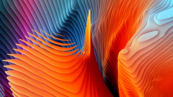 Mac Os Sierra Abstract Shapes 5k wallpaper