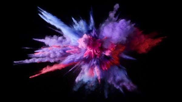 Mac Os Sierra Color Splash Purple 5k Wallpaper