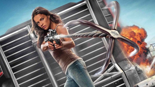 Michelle Rodriguez In The Fate Of The Furious Kz Wallpaper