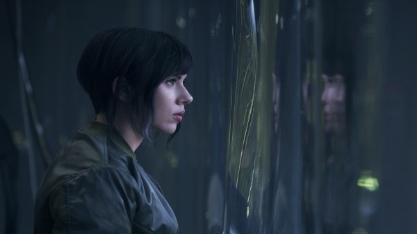 Scarlett Johansson In Ghost In The Shell wallpaper